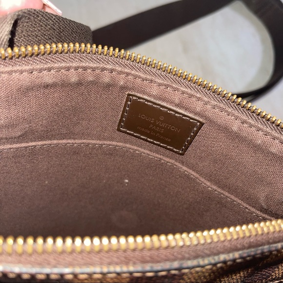 LOUIS VUITTON Damier Ebene Brooklyn Flat Pochette *MENS* - Picture 7 of 7